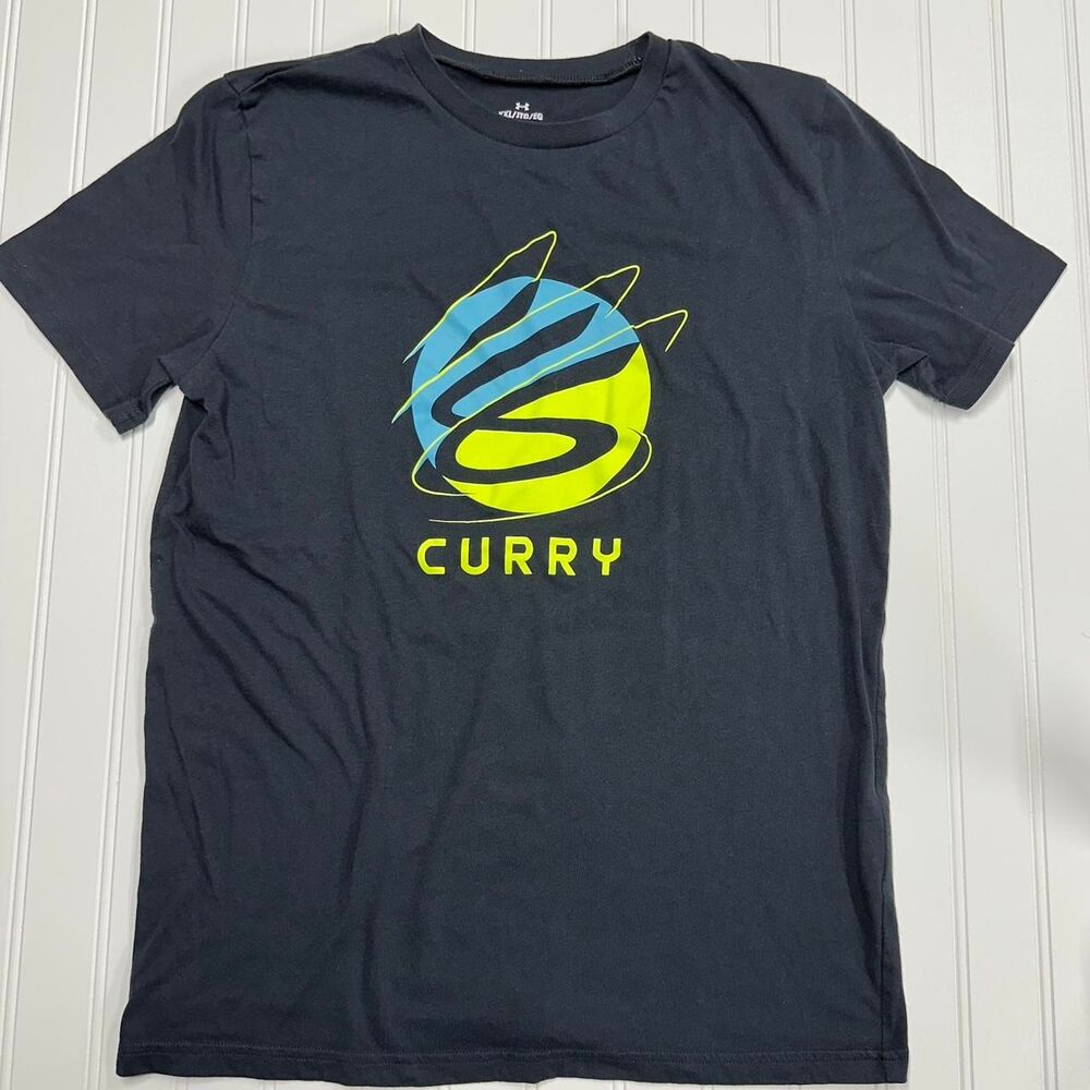 Under Armour Youth Curry Split Logo Shirt Size Youth XL